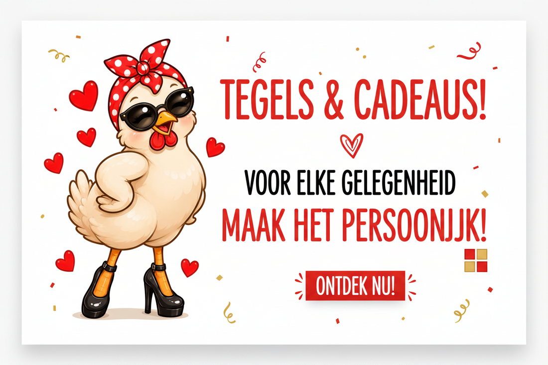 Jouw verhaal op een tegeltje — nu ook gepersonaliseerd!